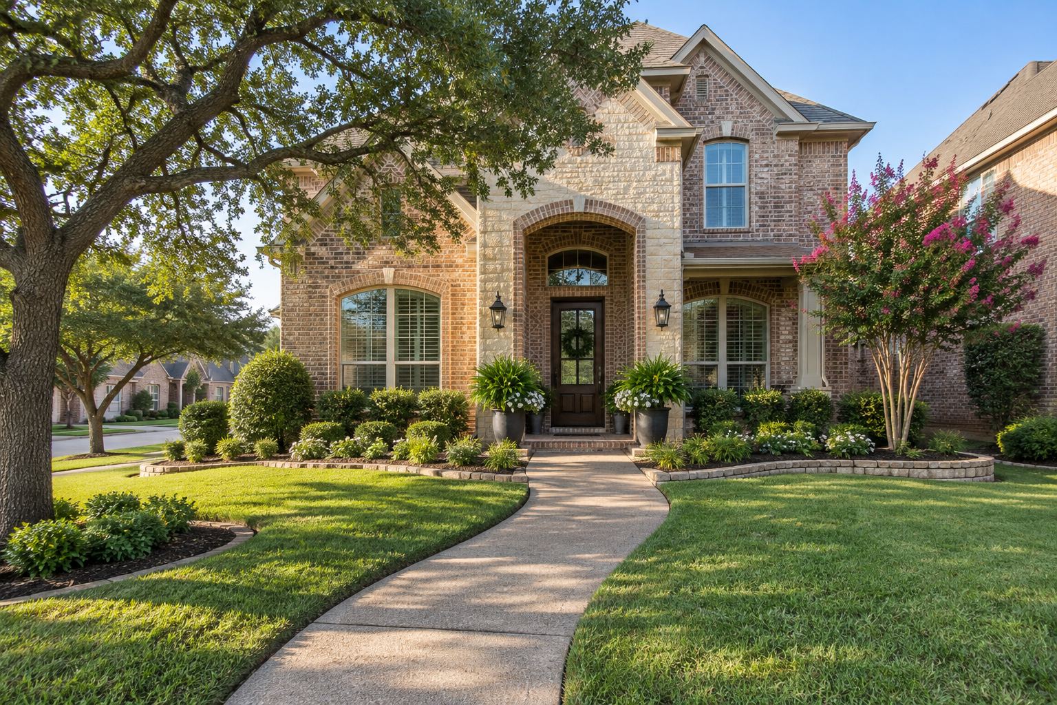 A Dallas Fort Worth home, illustrative